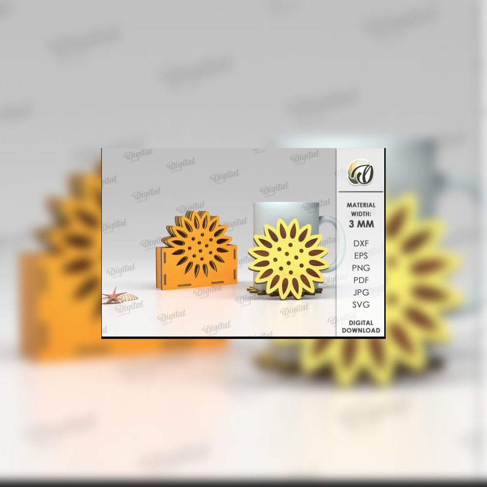 3D Layered Nautical Decor SVG Bundle | 10 Ocean & Beach Laser Cut Designs | Coastal Summer Craft Files for Glowforge, Cricut & CNC - Image 8