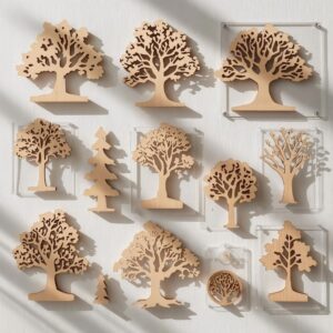 50 Intricate Tree Laser Cut Bundle3