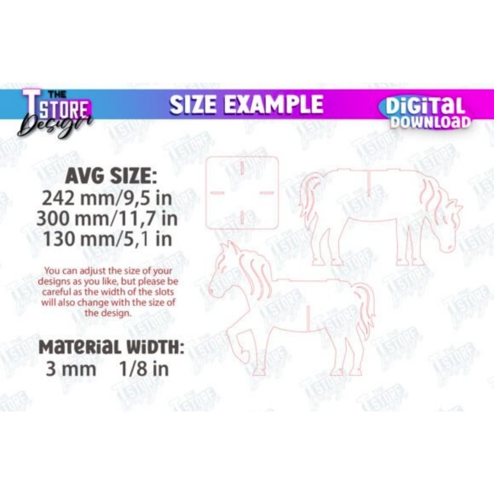 πΎπΈ Animals Flower Stands Bundle | Garden Design | Home Decor | Flower Holders Set | CNC Files - Image 5