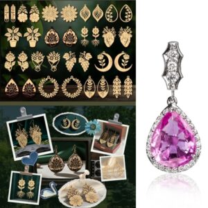 Botanical Earring SVG Bundle | Floral Laser Cut Jewelry Designs πΈ