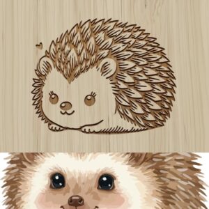 Adorable Hedgehog SVG, Charming Hedgehog Clipart