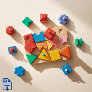 Educational Montessori Puzzles Figures 3