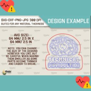 Medical Alert Magnets Laser Cut Bundle6