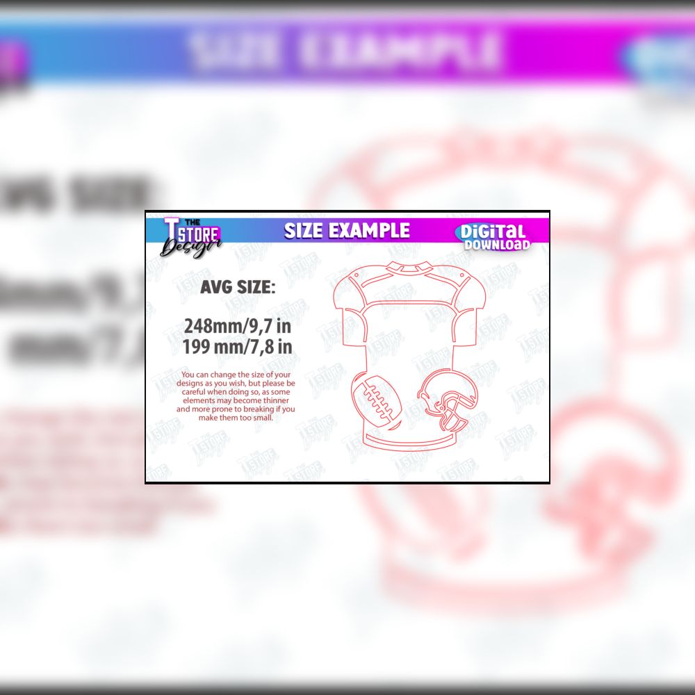 Personalized Sports Decor Laser Cut Bundle | Sports Wall Sign SVG Files | CNC & Glowforge Ready Designs | Digital Download - Image 2