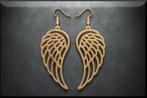 Festive Holiday Earring Laser Cut Bundle | 24 Christmas Jewelry SVG Files | Snowflake, Reindeer, Tree, Santa, Gift & Bell Designs | Glowforge & Cricut Ready - Image 7