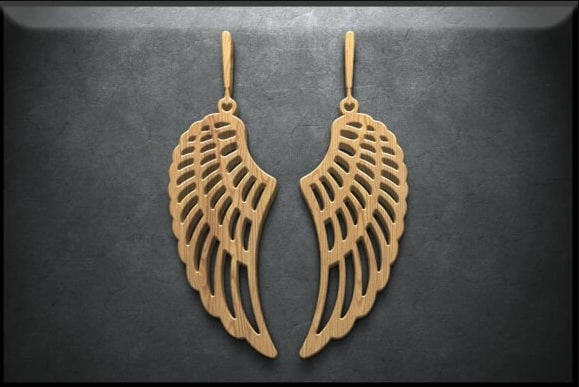 Festive Holiday Earring Laser Cut Bundle | 24 Christmas Jewelry SVG Files | Snowflake, Reindeer, Tree, Santa, Gift & Bell Designs | Glowforge & Cricut Ready - Image 15