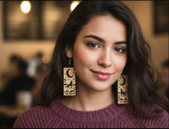 Geometric & Floral Laser Cut Earring SVG Bundle | Wooden Jewelry Template - Image 7