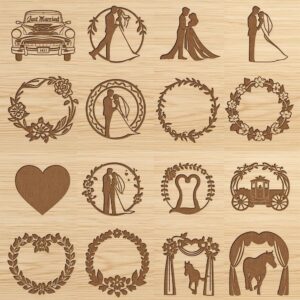 Wedding Couple Story Laser Cut SVG4