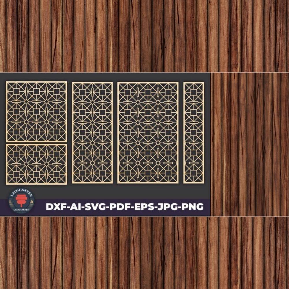 Mega Bundle: 45 Laser Cut Decorative Panel & Screen Designs - Image 3